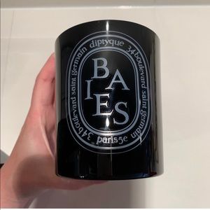Diptyque large empty Baies candle jar